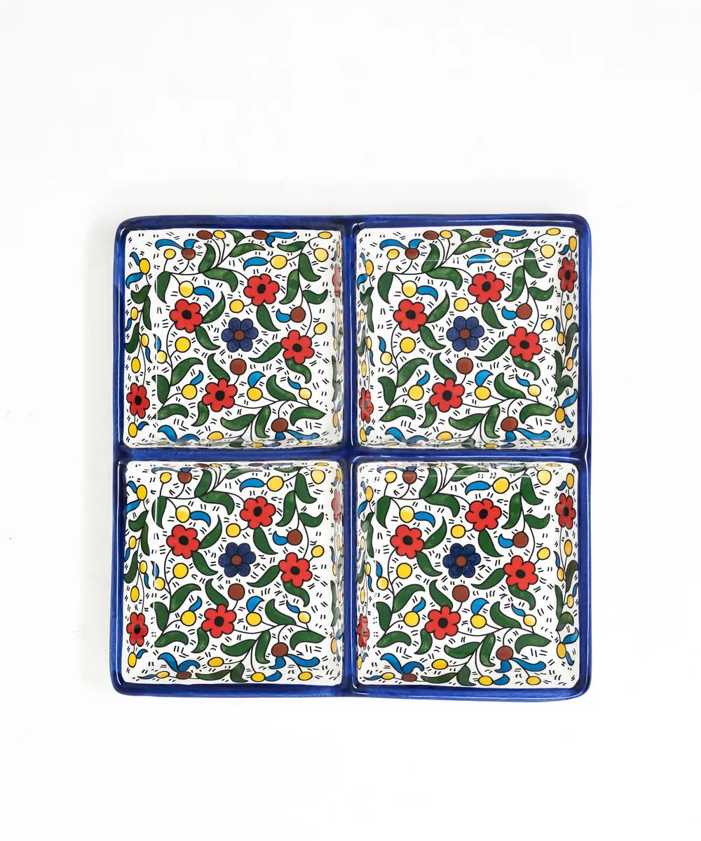 Divider Plate 4 in 1 Square Compartments